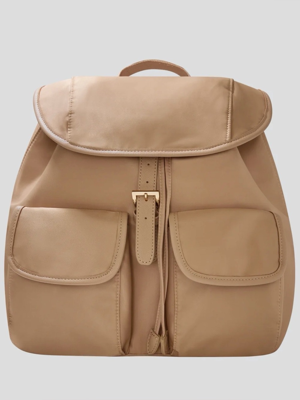 NWT Year of Ours Tan/Beige Backpack with Front Pockets